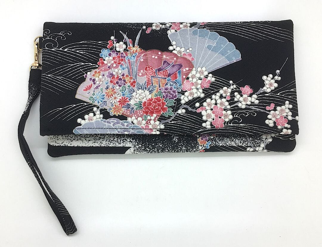 Kuukou Folding Wristlet Clutch 5851B Clutch bag MONIKO STORE 
