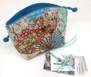 Hashi Kimono Make up Pouch 5784I Pouch MONIKO STORE 