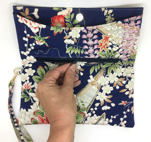 Kuukou Folding Wristlet Clutch 5530R Clutch bag MONIKO STORE 