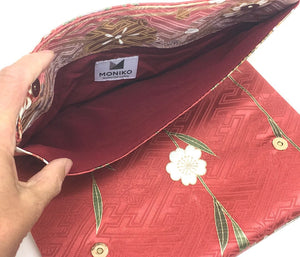 Ookii Kuukou Large Folding Wristlet Clutch 5782G Clutch bag MONIKO STORE 