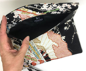 Kuukou Folding Wristlet Clutch 5281M Clutch bag MONIKO STORE 
