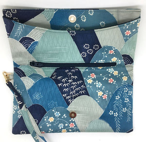 Kuukou Folding Wristlet Clutch 5877C Clutch bag MONIKO STORE 