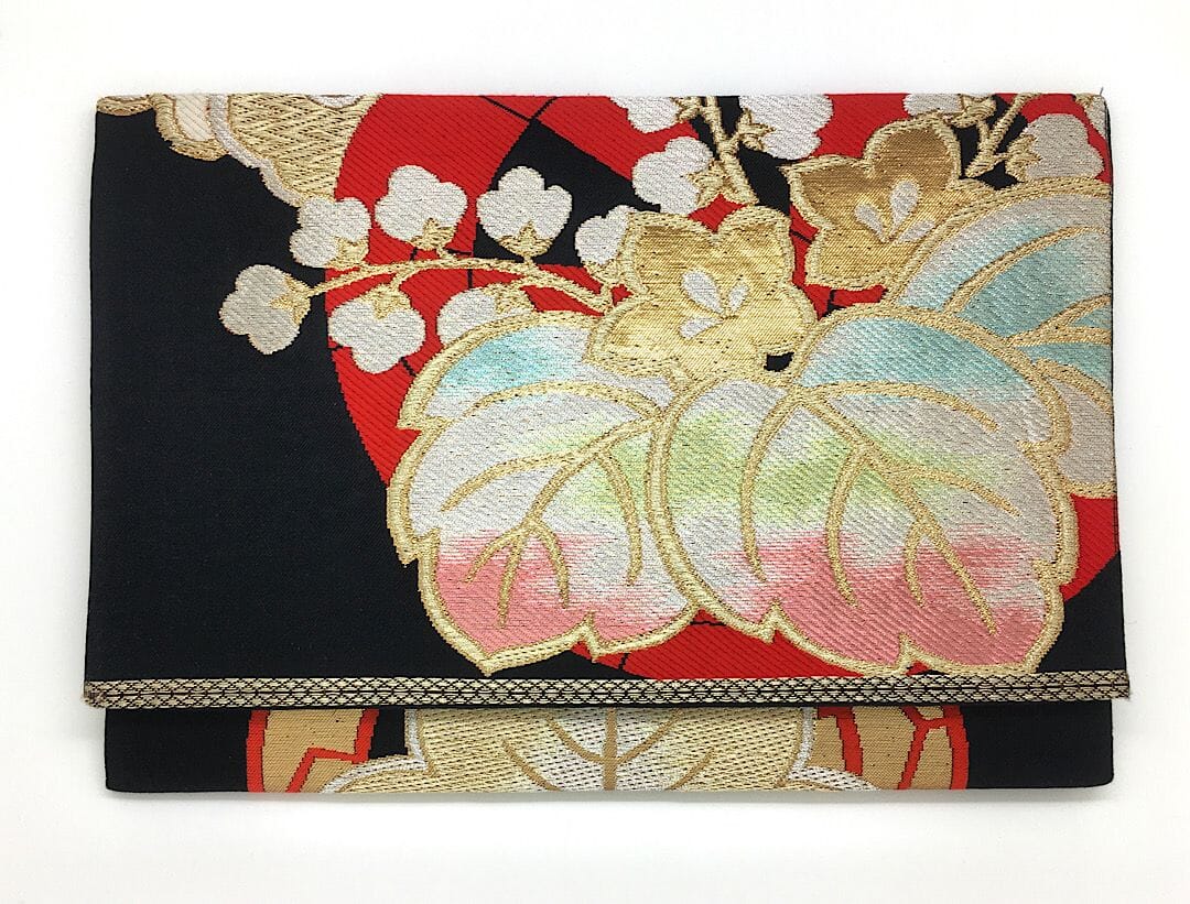 Japanese Kimono Obi Clutch, Gift for Her, Obi Bag