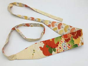Reversible Wide Kimono Belt Botan 5397 & 5748
