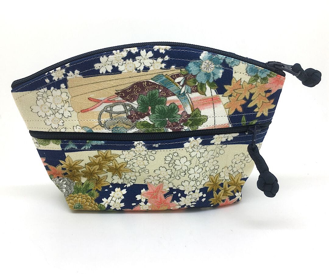 Hashi Kimono Make up Pouch 5805W Pouch MONIKO STORE 