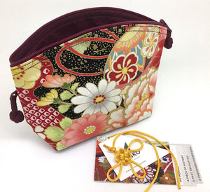 Hashi Kimono Make up Pouch 5592D Pouch MONIKO STORE 