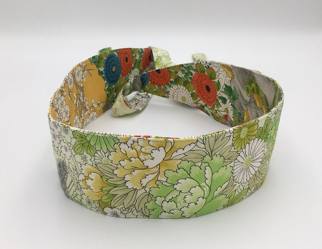 Reversible Wide Kimono Belt Mizu 5790 & 5895 Belt MONIKO STORE 